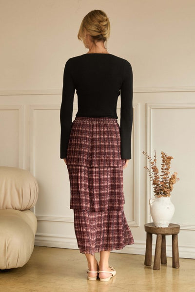 the Manhattan Plaid Skirt