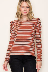 the Eliza Striped top