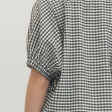 The Bessie - Black Gingham