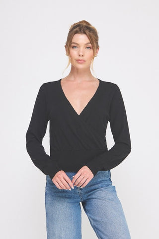the Malin Criss Cross Sweater