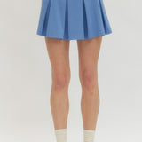The Riley - Blue Skort