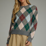 The Alexis Argyle Sweater