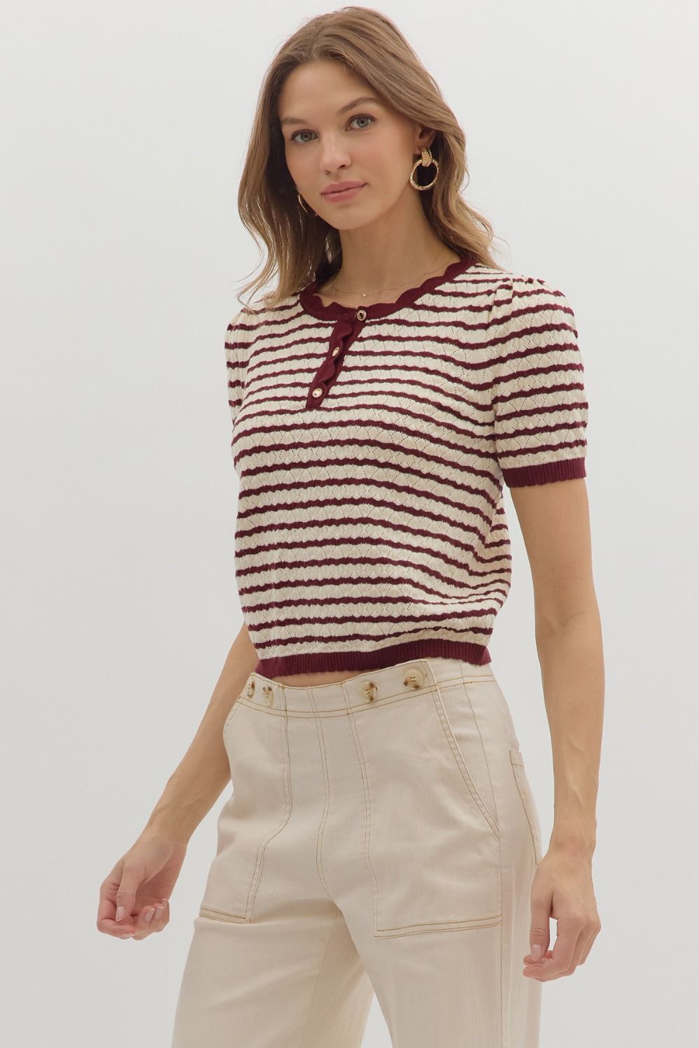 the Lottie - Burgundy