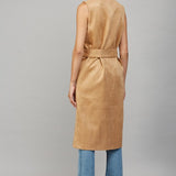 The Leslie Faux Leather Vest