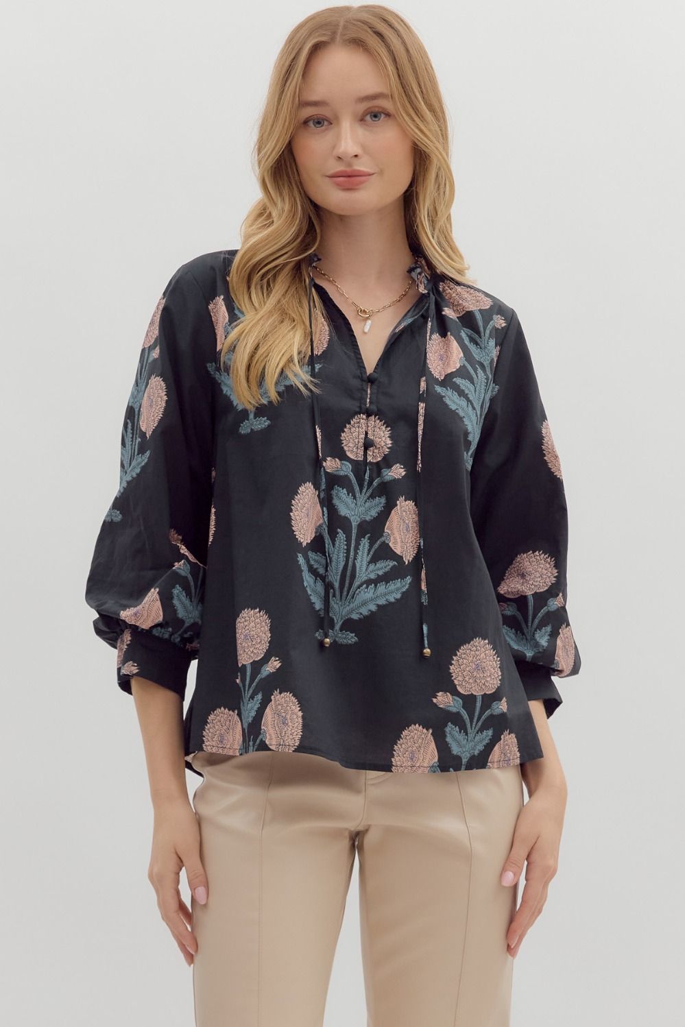 the Maggie Floral Top