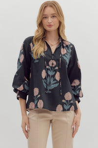 the Maggie Floral Top