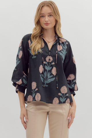 the Maggie Floral Top
