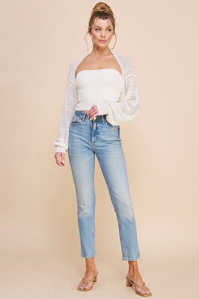 Shimmer Shrug