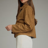 The Bennett Faux Suede Jacket