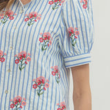 The Ava Embroidered Top