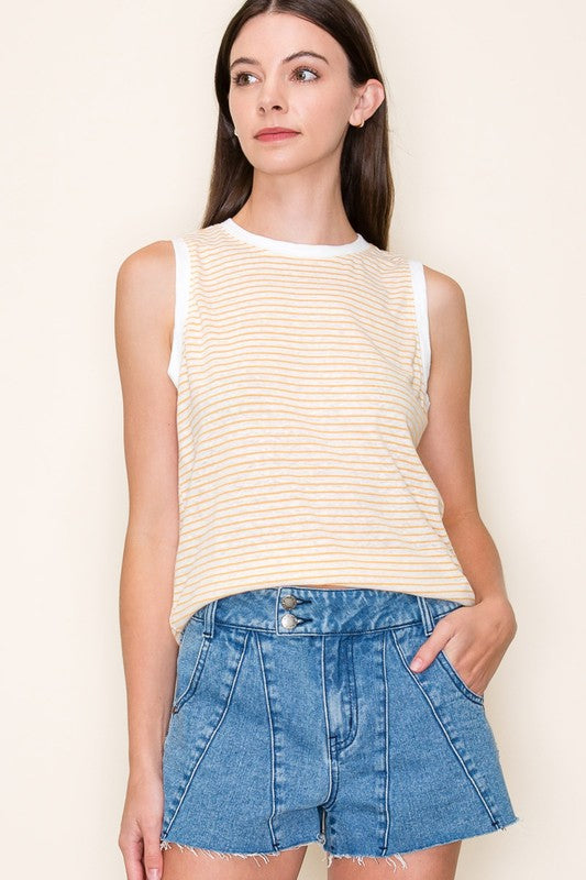 the Sunny striped tank top