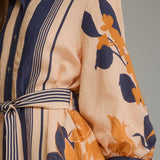 The Devin Floral Tie Dress