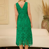 The Taylor Green Lace Dress