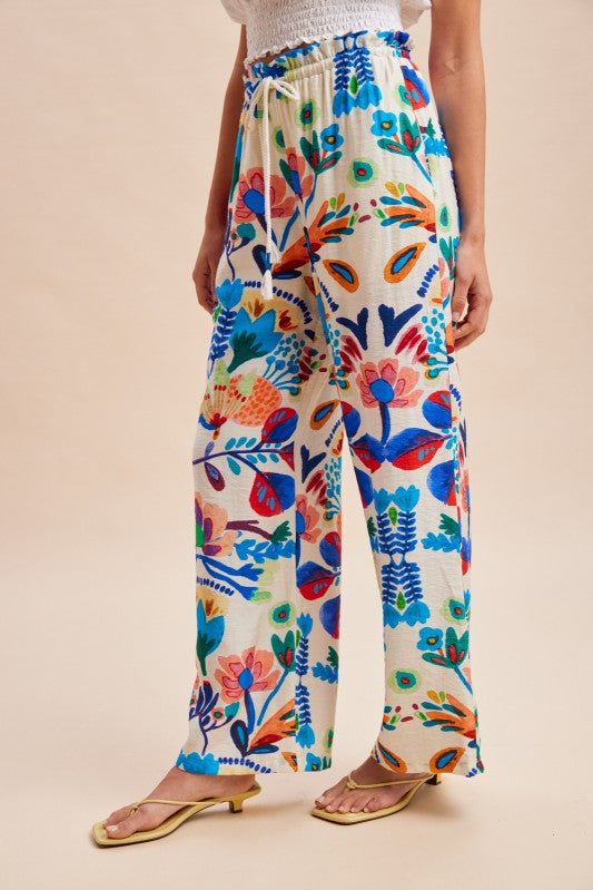 The Amalfi Printed Pants