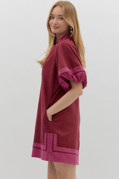 the Jamie - Burgundy