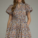 The Serafina Fall Floral Dress