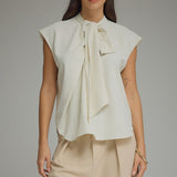 The Farrah Tie Neck Top