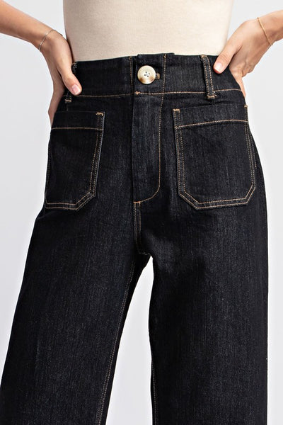 the Miko Black Denim Pants