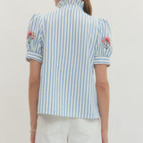 The Ava Embroidered Top