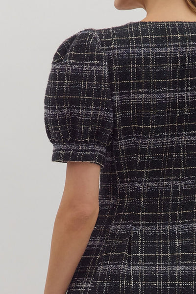 the Frances Tweed Dress