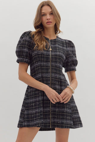 the Frances Tweed Dress