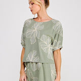 The Grayson Embroidered Top