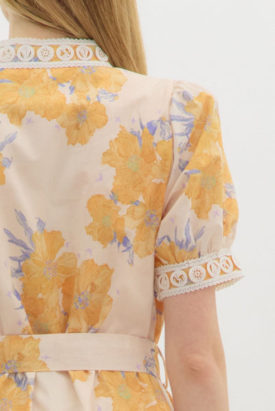 the Golden Raye dress
