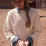 The Gilda Mock Neck Sweater