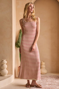 Justice Red Stripe Dress