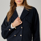 The Nova Navy Varsity Jacket