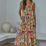 Palm Springs Floral Dress