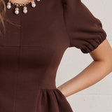 The Quinn Peplum Top - 3 colors
