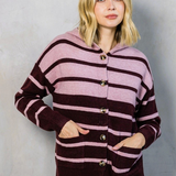 The Layla Striped Cardigan