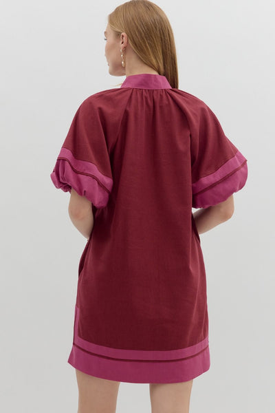 the Jamie - Burgundy
