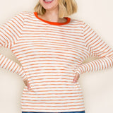 the Hazel Stripe Top