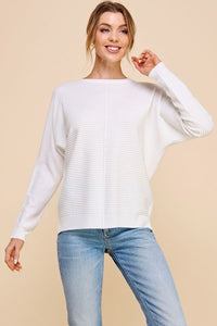 the Mandy Pullover Dolman Sweater