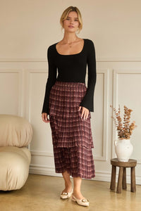 the Manhattan Plaid Skirt