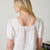 The Annabelle Embroidered Blouse