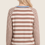 The Hazel Striped Light Sweater