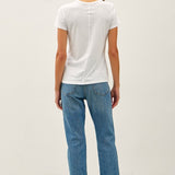The Cotton Slub White Tee