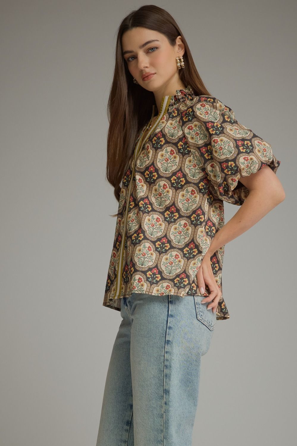The Kimberly Floral Blouse