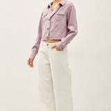 The Paris Rose Linen Blend Jacket