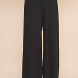 The Mel Black Linen Pants