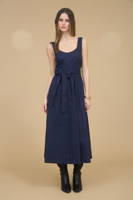 the Evie Navy dress