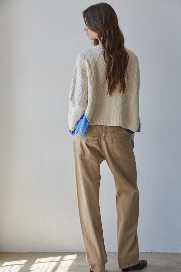 The Adalynn Two-fer Sweater