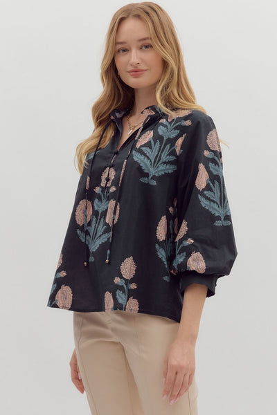 the Maggie Floral Top