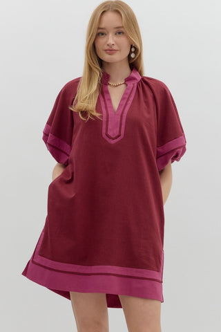 the Jamie - Burgundy