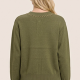 The Sally Floral Stitched Cardigan