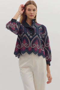 the Maisie Eyelet Blouse