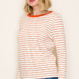 the Hazel Stripe Top